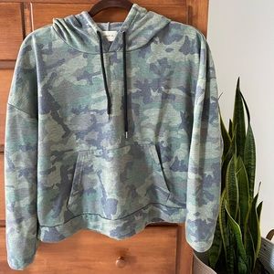Enough About Me... camo sweatshirt